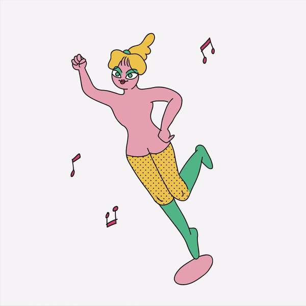 Dance Character GIF