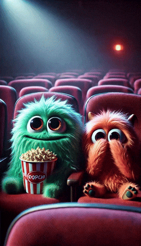 The Monster Library GIF