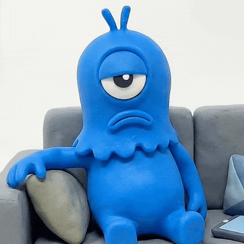 Sad Mood GIF by Momo & Tulus