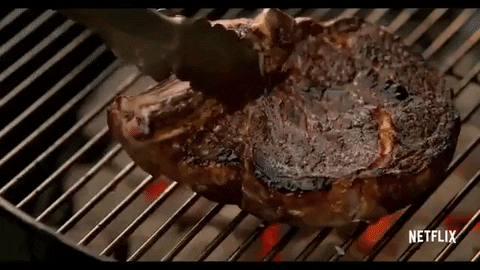 Meat Grilling GIF by NETFLIX - Find & Share on GIPHY