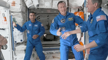 International Space Station Thumbs Up GIF by European Space Agency - ESA