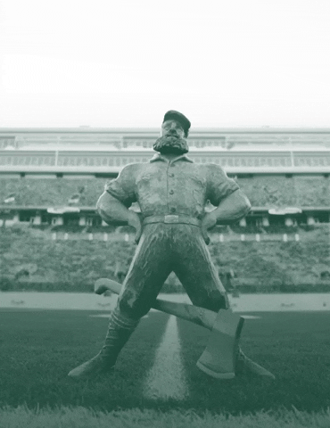 Go Green Rivalry Game GIF by Michigan State Football