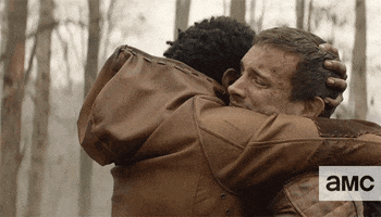 The Walking Dead Abrazo GIF by AMCTV