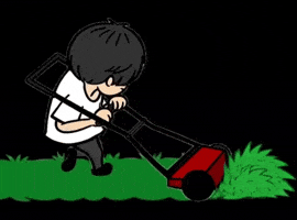 Mowing Mow GIF by ShibanoWa