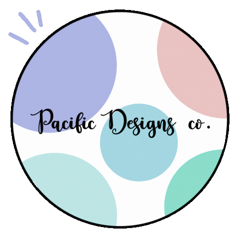 Pacific Designs co. Sticker