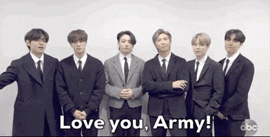 American Music Awards Bts Army GIF by AMAs
