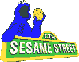Cookie Monster Sticker Cookie Monster Sticker