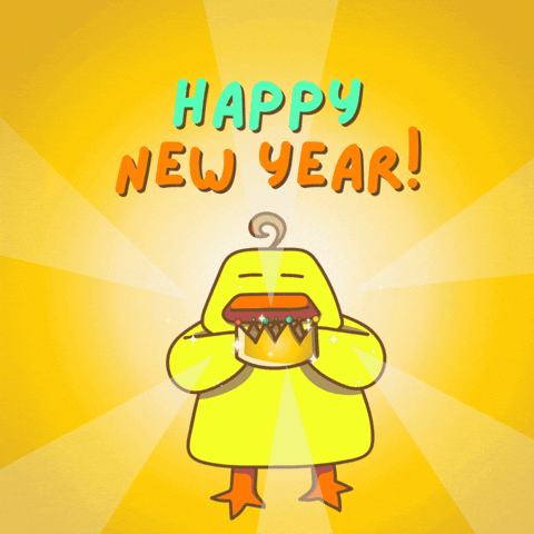 Happy New Year Crypto GIF