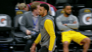Get Out Lol GIF by NBA