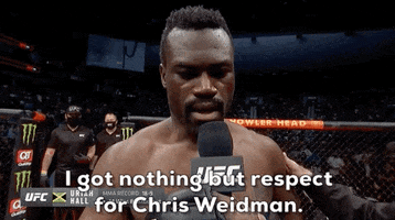 Chris Weidman Sport GIF by UFC