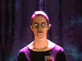 Tripping Crazy Eyes GIF by GIPHY Studios Originals