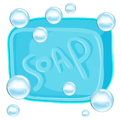 Soap Bar Water Sticker by Phetus
