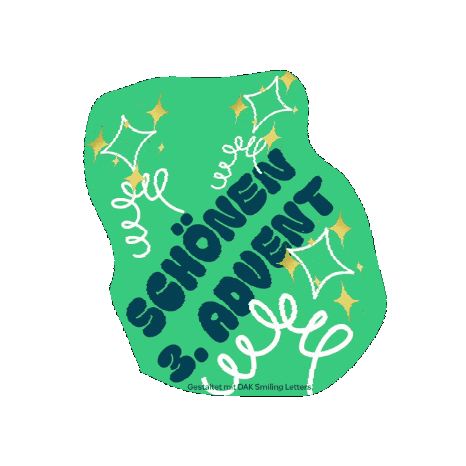 Advent Dak Sticker by DAK-Gesundheit