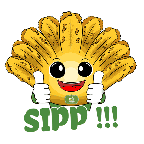 Pisang Kipas Presiden Sticker