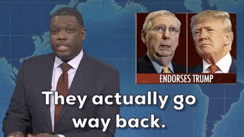 Mitch Mcconnell Snl GIF by Saturday Night Live