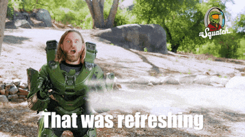 Refreshing Master Chief GIF by DrSquatch