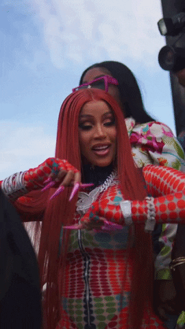 Cardi B Dance GIF by #1 For Hip Hop, HOT 97