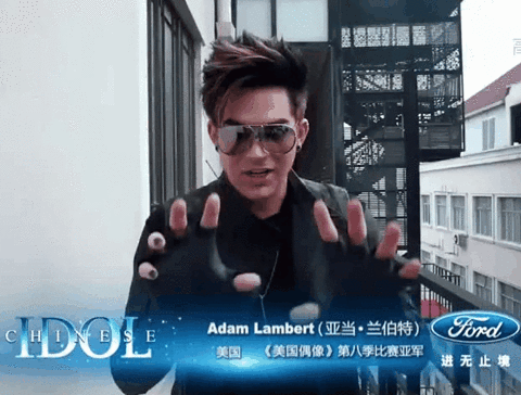 behind the candelabra