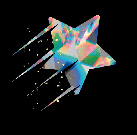 traStarBS queer trans komet kaleidoskop GIF