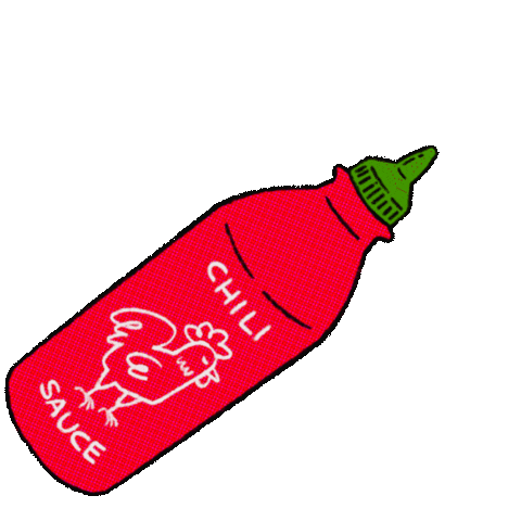 Hot Sauce Asian Sticker By Western Digital Emojis & GIF