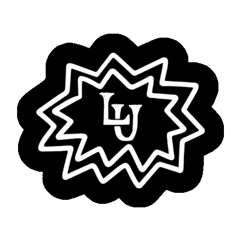 Black And Gold Lions Sticker by Lindenwood University