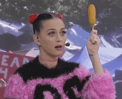corn dog fashion by Katy Perry GIF Party