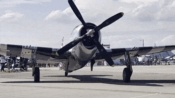 Plane Flying GIF