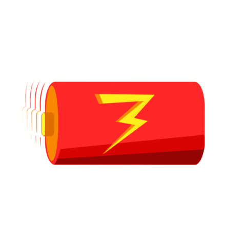 Battery Recharge Sticker