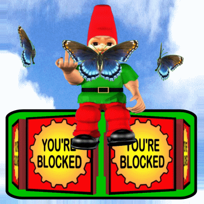 Locked Out Gnome GIF