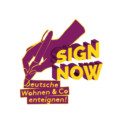 DW & Co Enteignen Sticker