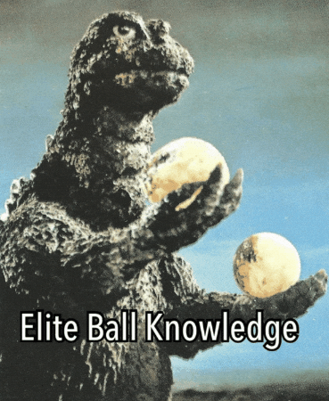 Ball Godzilla GIF