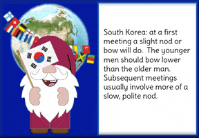 South Korea Gnome GIF