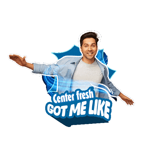 Center Fresh Sticker
