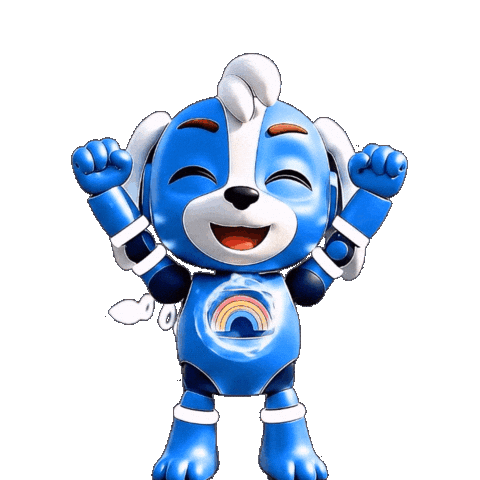 Excited I Did It Sticker by Ariel de Cuba