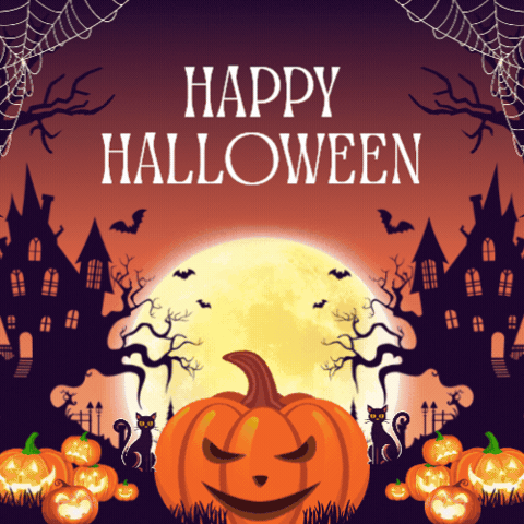 Greeting Cards Halloween GIF by sendwishonline.com
