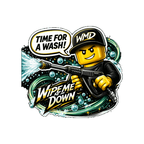 Wipe Me Down Detail Sticker