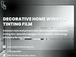Decorative Glass Tinting Film GIF