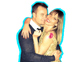 Valentinaegianluca Sticker by La Iaia