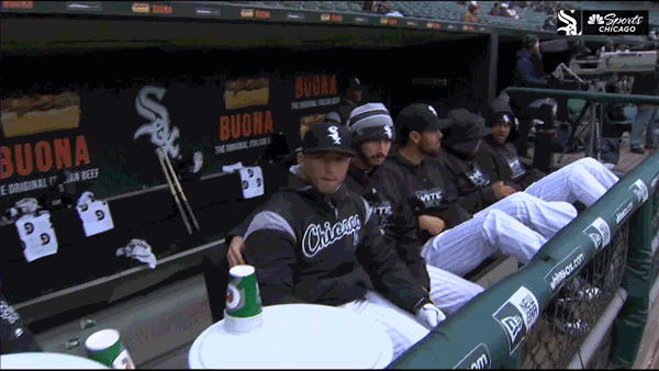 white sox baseball GIF by NBC Sports Chicago