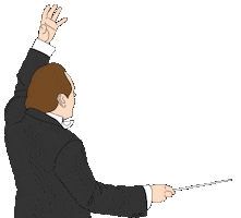 Orchestra Conductor Sticker by Müpa Budapest