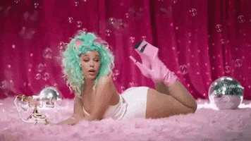 bubbles go to town GIF by Doja Cat