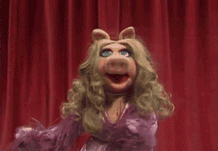 Excited Miss Piggy GIF by Muppet Wiki