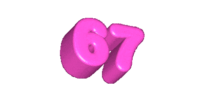 6 7 Funny Meme Sticker