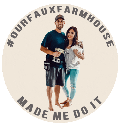 Our Faux Farmhouse Sticker