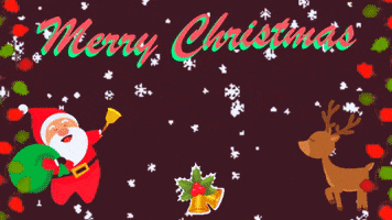 Merry Christmas GIF by Worcester Wolves