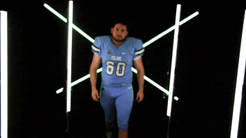 College Sports Wink GIF by GreenWave