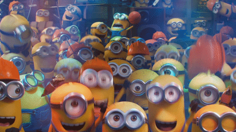 Excited Cheering GIF by Minions - Find & Share on GIPHY