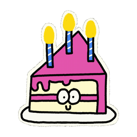 Happy Birthday Sticker