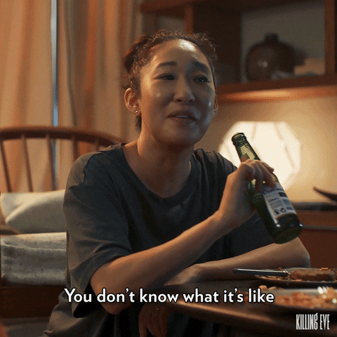 Killing Eve Drowning Your Sorrows GIF by BBC America