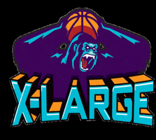 XLarge-US-LA gorilla xlarge xlarge block party dunking gorilla GIF